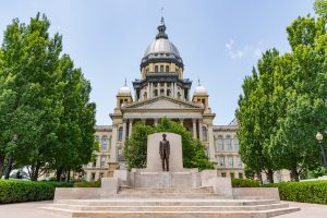 Illinois State Capital Building in Springfield, Illinois